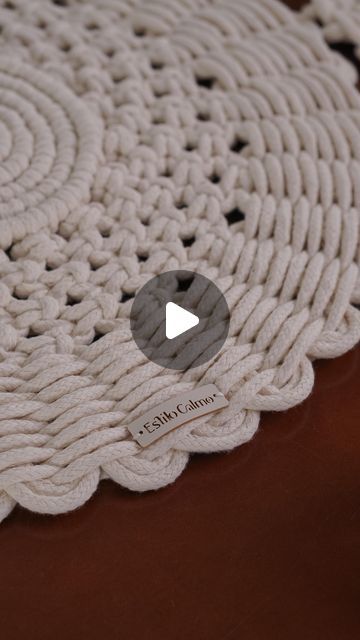 Macrame Placemat Diy Tutorial, Macrame Charger, Macrame Table Mat Tutorial, Table Mat Macrame, Macrame Plate Mat, Ella Fitzgerald, Strung Beads, September 23, Rope Crafts