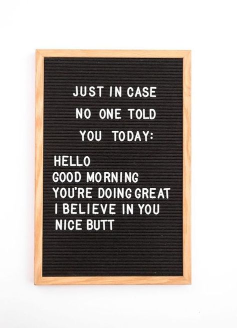 Letter Boards for a STEAL + Coupon Code!! | Inspirational Quotes | Vintage Revivals Cute Letter Board Ideas, Message Board Quotes, Be Silly, Felt Letter Board, Word Board, Letter Boards, Felt Letters, Quotes Thoughts, Life Quotes Love