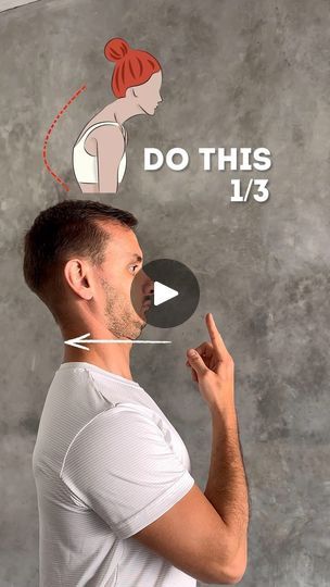 Neck Correction, Exercise For Hunch Back Bad Posture, Hunch Back Exercise Bad Posture, Fix Neck Posture, Exercises To Fix Back Posture, Exercise Posture, Exercise Neck, Strengthening Workouts, Fix My Posture Exercise