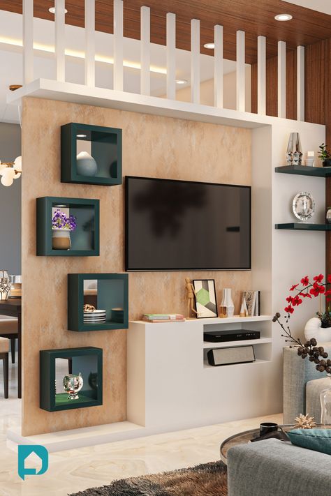 15 Latest TV Showcase Designs For Your Home Hall Tv Unit Design Modern Indian, Tv Showcase Design Furniture, Showcase Design Furniture, Showcase Designs For Hall, Tv Showcase Design, Hall Interior Design Living, Showcase Ideas, Showcase Designs, Tv Showcase