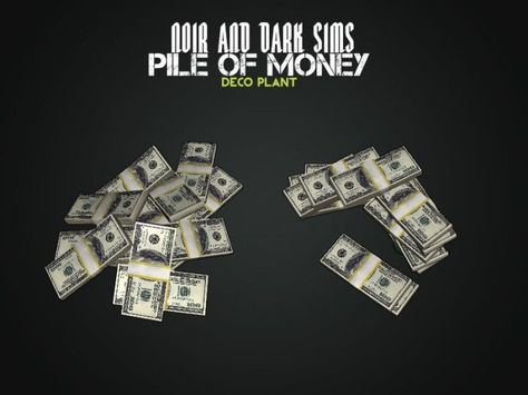 Piles Of Money, Mods The Sims 4, Cc Clutter, Pile Of Money, Die Sims 4, Sims 4 Traits, The Sims 4 Pc, Sims 4 Anime, My Sims