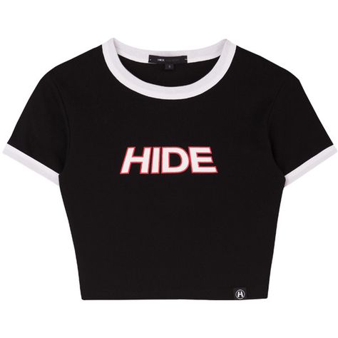 HIDE Contrast Trim Crop Top (745 UYU) ❤ liked on Polyvore featuring tops, crop top and mixxmix Concept Outfits, Madison Beer Outfits, Graphic Shirt Design, Beer Outfit, Tops Short Sleeve, Short Sleeve Crop Top, Cute Bras, Fashion Statements, Crop Top And Shorts