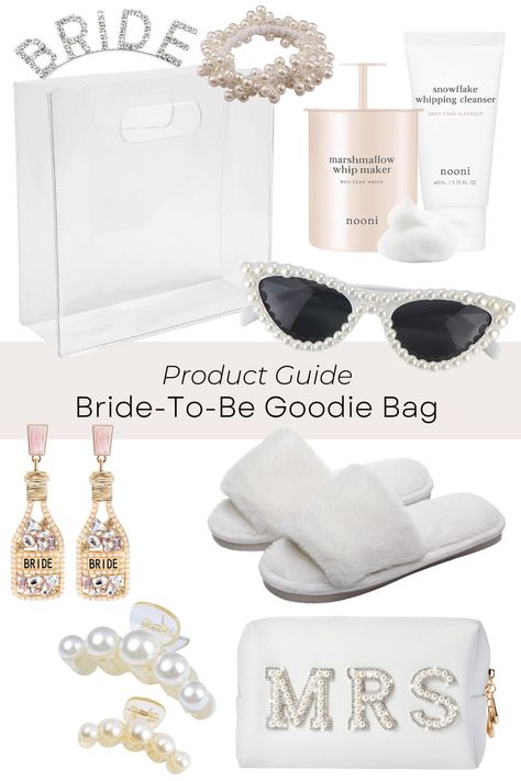 bride ~ bach party ~ bach decor ~ bach bridesmaid gifts ~ bridal shower gift ~ engagement party gift ~ gifting bag ~ gifts ~ bride gifts Bride Gift Bag Ideas, Bridal Shower Goody Bag Ideas, Bachelorette Party Gift For Bride, Bachelorette Party Bride Gift, Bridesmaid Goodie Bags, Bridal Shower Goodie Bags, Bride Gift Basket, Luxury Bachelorette Party, Bride Gift Bags