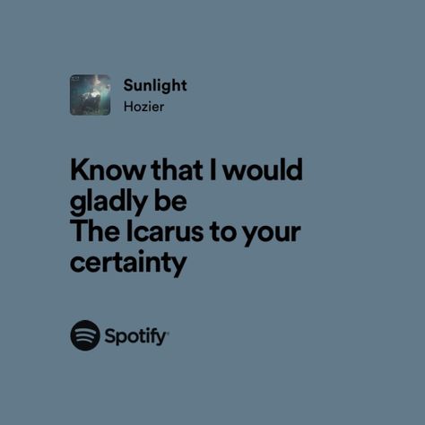 Hozier Lyrics Spotify, Hozier Lyrics Aesthetic, Hozier Quotes, Hozier Lyrics, Favorite Lyrics, Hozier, Song Quotes, Pretty Lyrics, Lyric Quotes