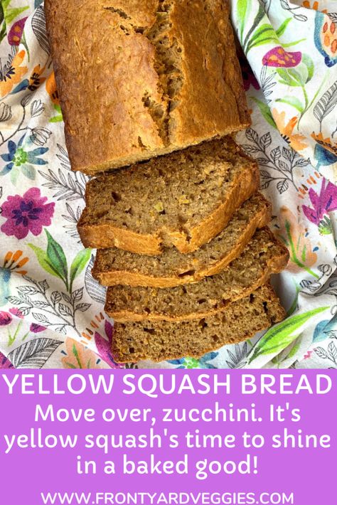 Zucchini Recipes Yellow Squash, Yellow Squash Sweet Recipes, Zucchini Squash Bread, Yellow Squash Bread Healthy, Yellow Squash Brownies, Overgrown Yellow Squash Recipes, Yellow Zucchini Bread Recipes, Lemon Yellow Squash Bread, Yellow Squash Cake Recipes