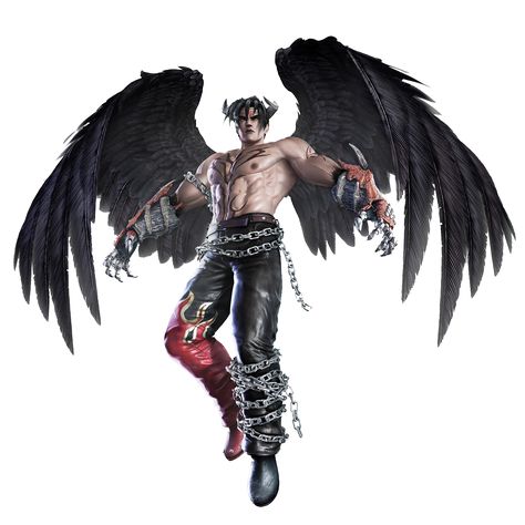 Tekken - Devil Jin Demon Images, Jin Tekken, Tekken Characters, Demon Wallpaper, Tekken Jin Kazama, Tekken Tag Tournament 2, Devil Jin, Tekken Wallpaper, Tekken 4