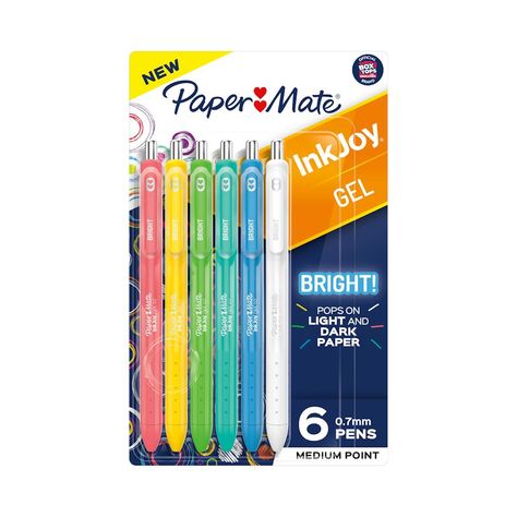 Colorful Pens, Flair Pens, Paper Pop, Paper Mate, Pink Shades, Daily Writing, Writing Tasks, Dark Light, Writing Supplies