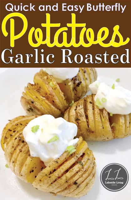 Recipe: "Must-Try" Delicious Butterfly Baked Potatoes Baked Yellow Potatoes, Yellow Potatoes Recipes, Making Baked Potatoes, Garlic Roasted Potatoes, Baked Potato Recipes, Baked Ziti, Sour Cream And Onion, Baked Potatoes, Side Recipes