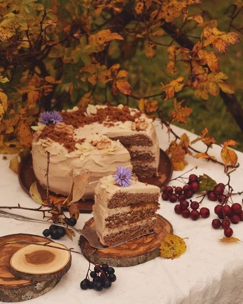 📌 September 8, 2024 👤 @ColleSemplice #️⃣ Desìo Ellen Tyn, Witch Apothecary, Cottagecore Food, A Slice Of Cake, Autumn Food, Seasonal Living, Slice Of Cake, Fall 23, Coffee Chocolate