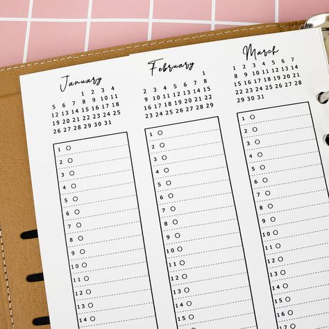 Bullet Journal Year Overview, Yearly Overview Printable, 2024 Bujo, Calender Printables, Quarterly Planner, Yearly Overview, Annual Planner, Journal Diy, Bujo Ideas