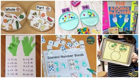 20 Terrific Activities and Ideas for Teaching Number Bonds Number Bond Activities, Relief Teaching Ideas, 25 Number, Number Sense Kindergarten, Mathematics Activities, Math Activities Elementary, Number Bond, Math Centers Middle School, Math Graphic Organizers