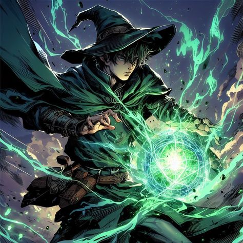 Fantasy Wizard Art, Wizard With Staff, Cool Wizard Art, Mage Art, Divination Wizard, Epic Wizard Art, Wizard Character Design, Dnd Divination Wizard, Dnd Evil Wizard