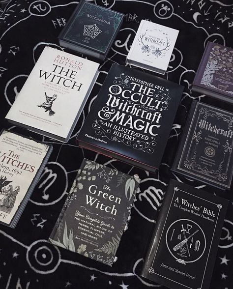 Book Goals! 📚🖤 Have you read any of these? 📸 @Fiiendfyre . #witch #witchy #witches #witchesofinstagram #books #witchcraft #blackmagic… Book Goals, Witch History, Witchcraft Books, Natural Magic, Attitude Clothing, Wicca Witchcraft, Witch Books, Witch Magic, Modern Witch