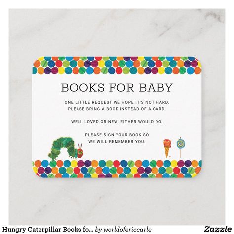 Caterpillar Book, Storybook Baby Shower, Baby Shower Announcement, Shower Inserts, Hungry Caterpillar Birthday, Hungry Caterpillar Party, The Very Hungry Caterpillar, Very Hungry, Very Hungry Caterpillar