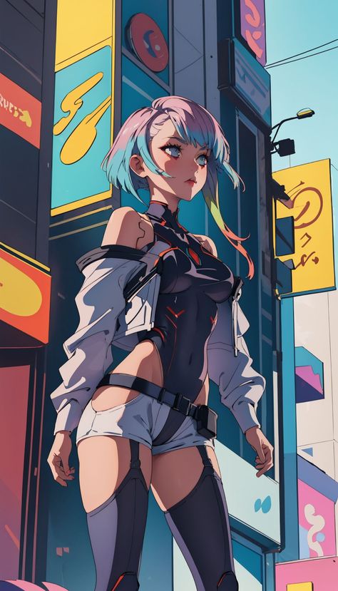 Lucy From Cyberpunk, Cyberpunk Character Designs, Lucy Edgerunners Wallpaper, Lucy Cyberpunk Edgerunners Wallpaper, Cyberpunk Lucy And David, Lucy Cyberpunk Fanart, Cyberpunk Anime Wallpaper, Lucy Cyberpunk Wallpaper, Cyberpunk 2077 Anime