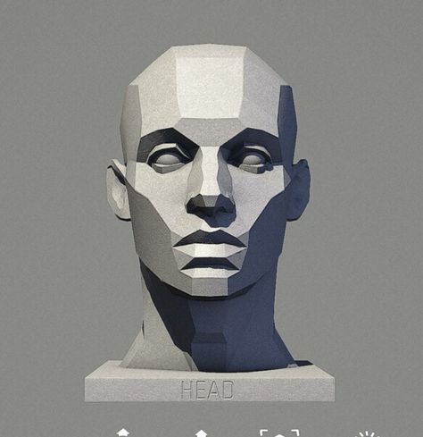 Head Art Reference, Art Reference Anatomy, Asaro Head, Anatomy Sculpture, Head Art, Drawing Heads, Human Anatomy Drawing, Siluete Umane, Human Anatomy Art