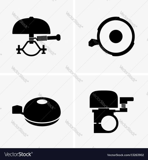 Bell Drawing, Texture Shading, Bicycle Bell, Free Vector Images, Png Images, Vector Free, Vector Images, Illustrator, Web Design