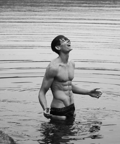 Mario Leon Adrion Mario Adrion, Tyson Beckford, Pietro Boselli, Men Photoshoot, Physical Beauty, Swimming Outfit, Social Media Stars, Man Photo, Bw Photo