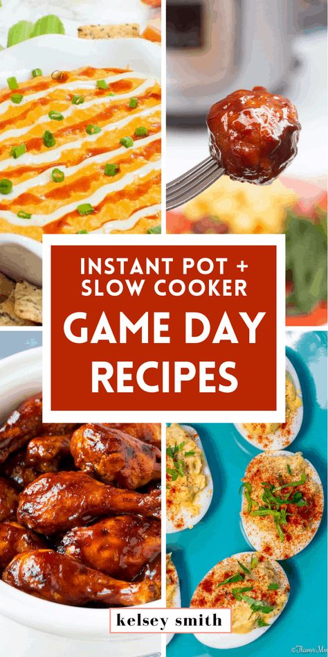 Game Day Instant Pot Recipes, Instant Pot Football Food, Instant Pot Game Day Recipes, Instant Pot Superbowl Recipes, Slow Cooker Game Day Recipes, Instant Pot Pot Luck Recipes, Instant Pot Potluck Recipes, Football Crockpot Recipes, Wings Slow Cooker