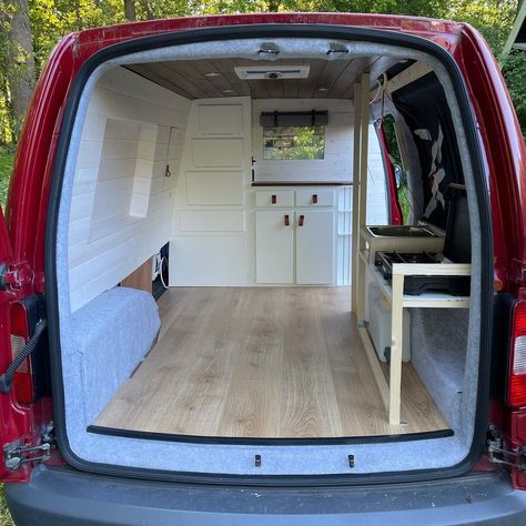 Caddy Maxi Adventures 🚐 | The start of a new project: our kitchen and kitchen cabinets! Next to the undermount sink the worktop will be partly removable to reveal… | Instagram Primus Stove, Small Camper Interior, Vw Caddy Maxi, Caddy Van, Caddy Maxi, Diy Campervan, Tiny Camper, Micro Camper, Day Van