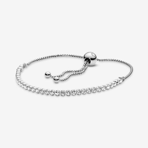 Slide Bracelet, Charms Pandora, Bracelet Pandora, Snake Chain Bracelets, Pandora Bracelet Charms, Strand Bracelet, Tennis Bracelet Diamond, Pandora Bracelets, Silver Gifts