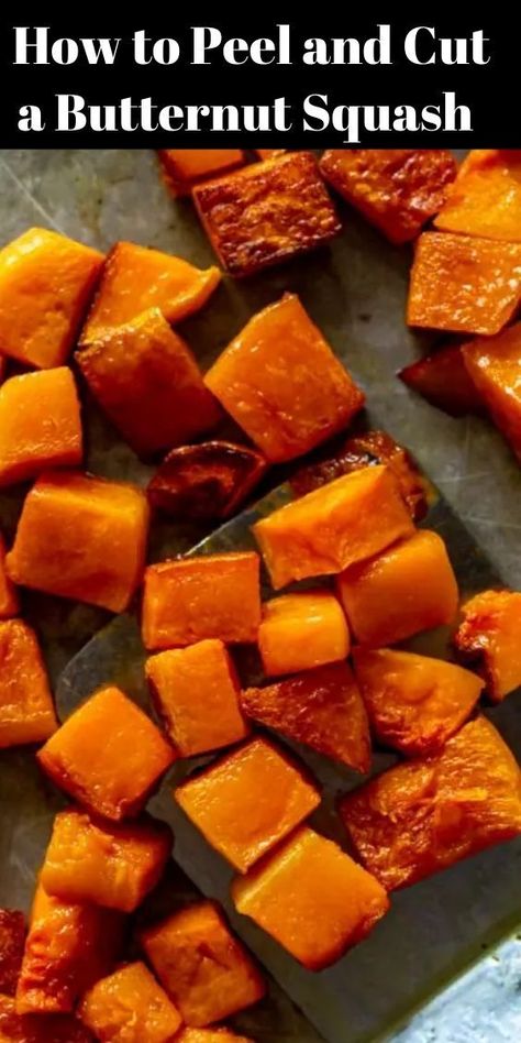 Learn how to peel and cut a Butternut Squash the easiest way! Winter Squash, Cut Up, Vegan Paleo, Butternut Squash, Paleo Gluten Free, Sweet Potato