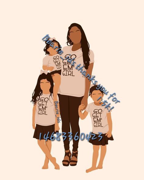 Berry Ave Family Photo Codes Black, Family Codes Bloxburg, Black Family Decals Bloxburg, Bloxburg Family Photo Codes Black, Black Family Cartoon, Blocksburg Codes, Summer Mansion, Photo Decals, Family Picture Drawing