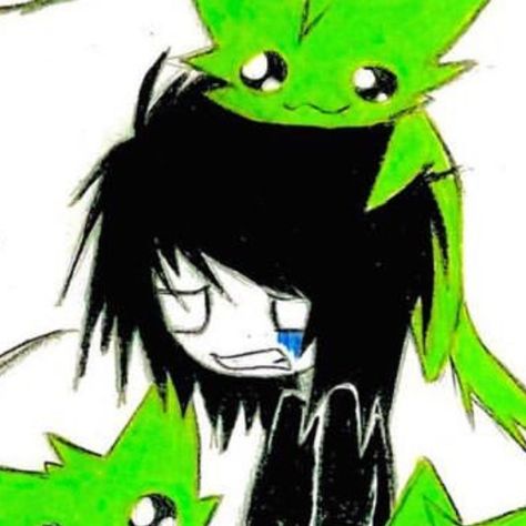 Scene Emo Art, Scene Kid Art, Scene Pfp, Scene Drawing, Emo Art, Kid Art, Scene Emo, A Girl, Green