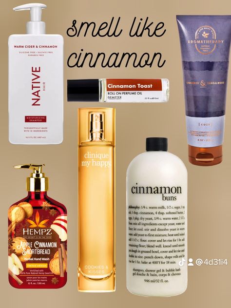 Perfumes That Smell Like Cinnamon, How To Smell Like A Cinnamon Roll, Cinnamon Scent Aesthetic, Smell Good Combo Cheap, How To Smell Like Cinnamon Buns, How To Smell Like Brown Sugar, Gourmand Body Care, How To Smell Like Pumpkin Spice, How To Smell Like Oranges