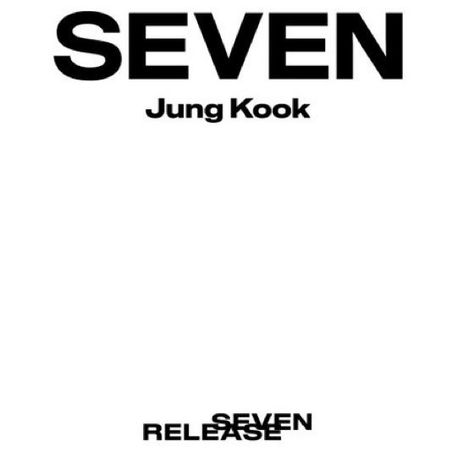 Seven Logo, Jungkook Seven, Cool Album Covers, Baby Blue Aesthetic, Solo Music, David Guetta, Korean Boy, Bts Lyric, Text Logo