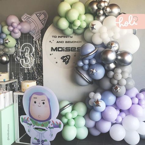 Two Infinity And Beyond Birthday Balloons, Buzz Lightyear Third Birthday Party, Buzz Lightyear Birthday Party Decor, Buzz Birthday Party, Lightyear Birthday Party, Buzz Birthday, Two Infinity And Beyond Birthday, Buzz Lightyear Birthday Party, Buzz Lightyear Party