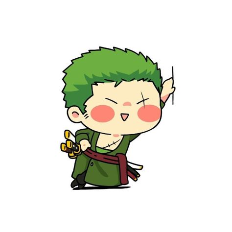 Zoro Cute Icon, Zoro Doodle, Zoro Cute, Zoro Chibi, One Piece Chibi, Zoro Roronoa, One Piece Episodes, Fairy Wallpaper, Chibi Anime Kawaii