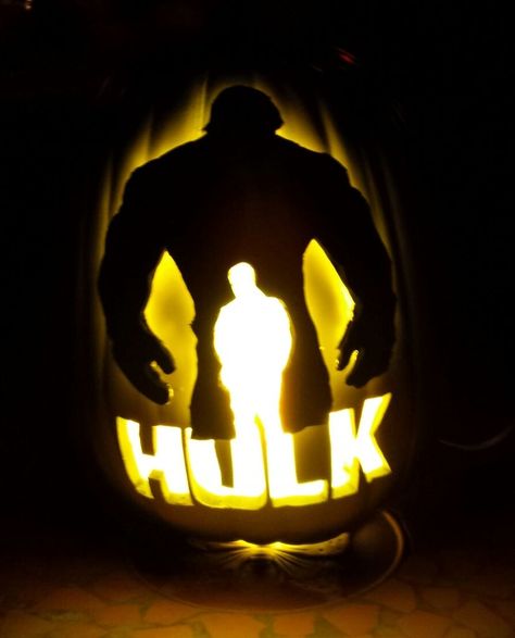 THE Incredible HULK PUMPKIN #carving #halloween #movie #superhero #Avengers #marvel Hulk Pumpkin Carving, Hulk Pumpkin, Marvel Baby Clothes, Marvel Pumpkin Carving, Pumpkin Carving Templates Free, Pumpkin Carving Template, Fun Halloween Party Games, Pumkin Carving, Harvest Fest