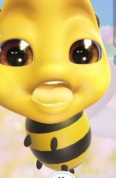 Bee Meme, Yellow Bee, Bee Sticker, Delicious Snacks, Funny Cartoon Gifs, Goofy Pictures, Collage Background, Bee Art, Snapchat Filters