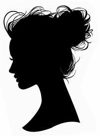 The Peacock Pearl: I am a woman Face Sillouhette, Shilloute Art, Silhouette Drawing, Girl Silhouette, Arte Inspo, Woman Silhouette, Silhouette Art, Paper Cut, Woman Face