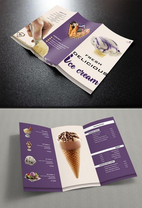 Special Trifold Delicious Ice Cream Eps Template Design#pikbest#Templates#Others Ice Cream Pink, Ice Cream Poster, Delicious Ice Cream, Instagram Banner, Ice Cream Social, Discount Banner, Psd Designs, Trifold Brochure, Valentine Special