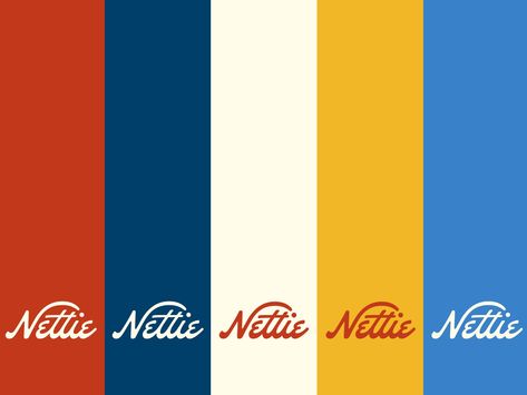 Nettie — Pickleball Brand Identity by Amy Hood for Hoodzpah on Dribbble Sports Colour Palette, Baseball Color Palette, Gym Branding Color Palette, Tennis Color Palette, Sport Color Palette, Sport Logo Color Palette, Pickleball Branding, Pickle Ball Graphic Design, Beer Branding Design