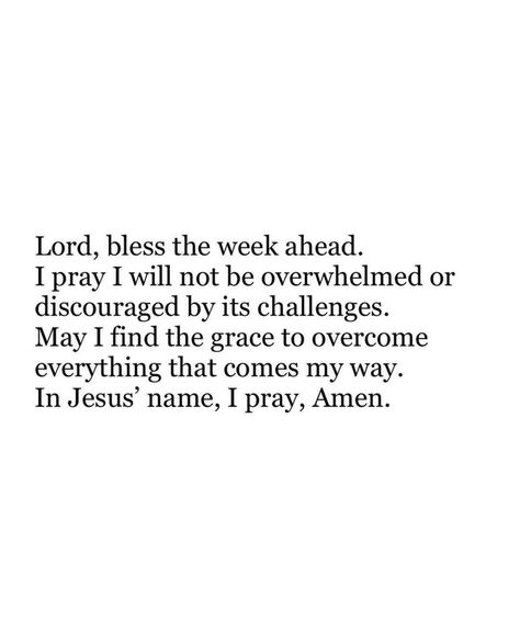 Morning Prayer For Work, New Week Prayer, Inspire Others Quotes, Monday Morning Prayer, New Week Quotes, Inspirational Morning Prayers, Prayer For Work, Prayer Quotes Positive, Monday Prayer