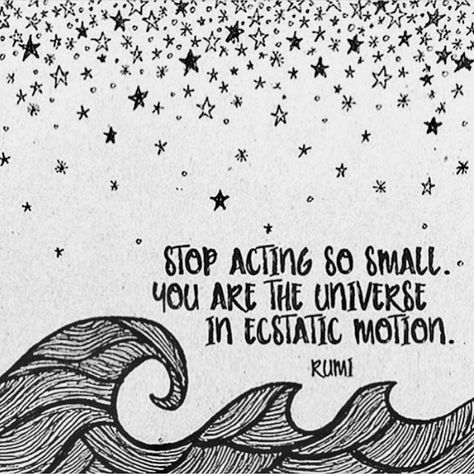 You (yes...you.) are a pretty big deal. So are most other people and a lot of them don’t know it either. But you really, actually are. Truly. 😉💯🌟👊 Quotes Universe, Stages Of A Butterfly, Mind Soul Spirit, Rumi Poetry, Thoughtful Quotes, Universe Quotes, Like A Butterfly, Remember Who You Are, Rumi Quotes