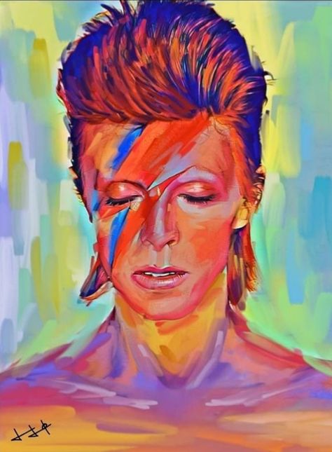 David Bowie Drawing Easy, David Bowie Sketch, David Bowie Drawing, Bowie Drawing, David Bowie Painting, Bowie Painting, Twenty One Pilots Drawing, David Bowie Artwork, David Bowie Labyrinth