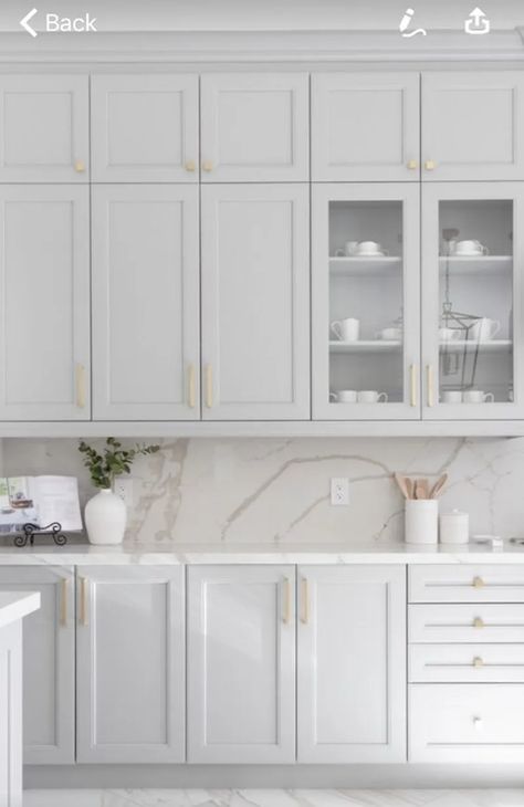 Extending Kitchen Cabinets to Ceiling: 7 Pros & Cons! Modern Shaker Kitchen Cabinets, Transitional Kitchen Cabinets, Shaker Cabinets Kitchen, Kitchen Cabinets To Ceiling, Cabinets To Ceiling, White Shaker Kitchen, Shaker Kitchen Cabinets, Transitional Decor Kitchen, Kitchen Ceiling