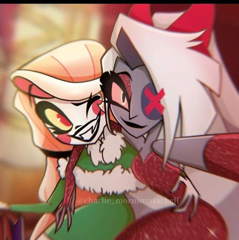 Vaggie Icon, Charlie X Vaggie, Boss Christmas, Miss My Ex, Shaggy Rogers, Female Cartoon Characters, Hotel Trivago, Female Cartoon, Vivziepop Hazbin Hotel