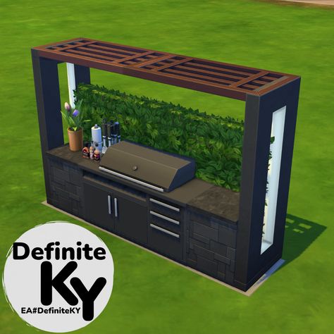 Sims 4 Backyard Ideas, Sims4 House, Sims Freeplay Houses, Sims 4 Kitchen, House Plans With Pictures, Sims Houses, Sims 4 Bedroom, Sims 4 House Building, Sims 4 House Plans