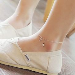 Rhinestone anklet