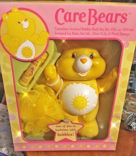 Care Bear Party, Retro Bedroom, Scented Lip Balm, Care Bears Cousins, Bear Party, Childhood Toys, Care Bear, Care Bears, Cute Toys