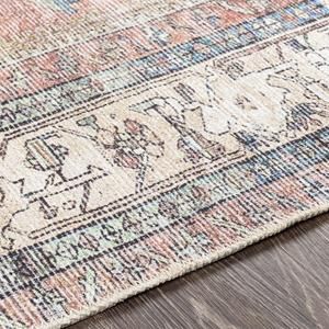 Surya Amelie Sarah Machine Woven Rug – Paynes Gray Aqua Rug, Charcoal Rug, Vintage Medallion, Synthetic Rugs, Washable Area Rug, Soft Rug, Washable Area Rugs, Nebraska Furniture Mart, Accent Rugs