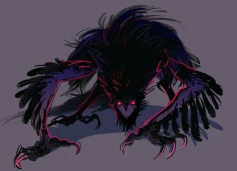 Shadow Creatures, Shadow Monster, Dark Creatures, Cool Monsters, Fantasy Beasts, 다크 판타지, Monster Concept Art, Creature Drawings, Fantasy Creatures Art