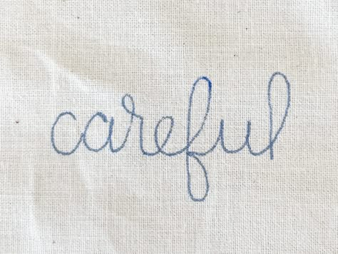 Hand Embroidery Monogram Patterns, Stitching Words Hand Embroidery, Cursive Letter Embroidery, Script Embroidery Font, Hand Lettering Embroidery, Embroidery Words Letters Stitches, Hand Embroidery Fonts Free, Simple Letter Embroidery, Embroidery Doodles Stitches