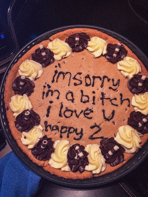 I’m sorry boyfriend cake I’m Sorry Cake, Sorry Cake For Boyfriend, Sorry Cake, Boyfriend Cake, Sorry Messages For Girlfriend, Cake For Boyfriend, Message For Girlfriend, I M Sorry, Cake Decorating Designs