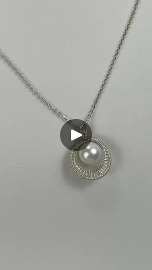 295K views · 2.1K reactions | 168 Amazing Handmade Pearl #reels #pearl #satisfyingvideos #reelsfb #satisfying #satisfy #fyp #creative | Dora Remon | Dora Remon · Original audio Handmade Pearl Necklace, Wrapping Jewelry, Wire Jewelry Designs, Wire Weaving, Bracelet Handmade, Beads Jewelry, Wire Wrapped Jewelry, Wire Jewelry, Ring Necklace